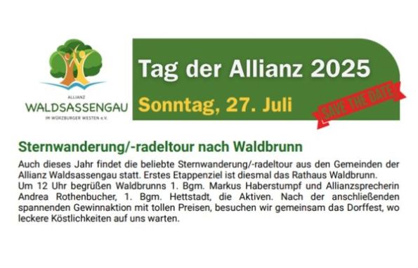Tag der Allianz 27. Juli 2025