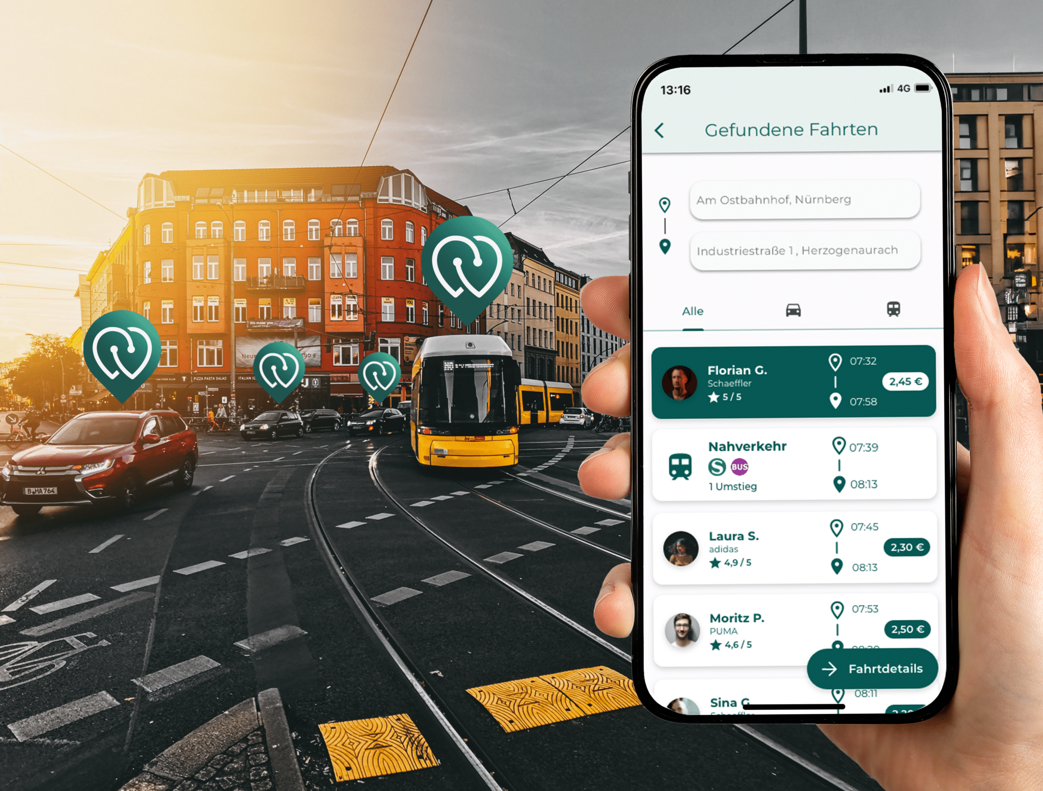 Mitfahrportal uRyde für alle!