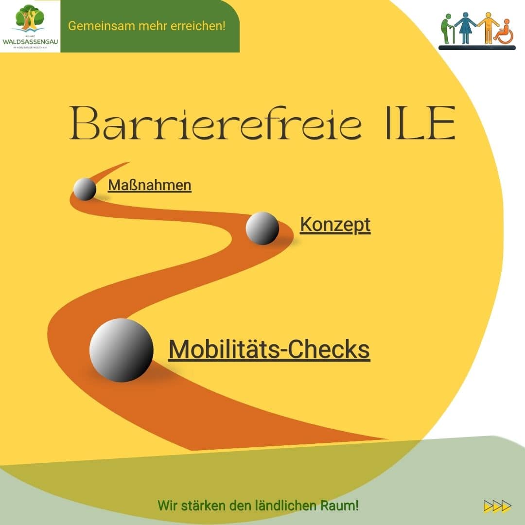 Barrierefreie ILE - Mobilitäts-Checks starten